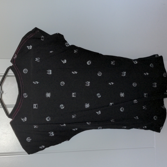 Diesel t-shirt, v neck, black tee - Picture 4 of 4